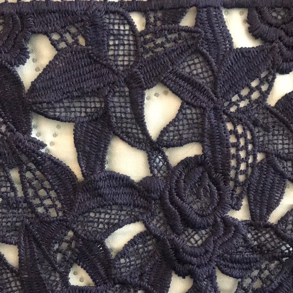 Vineyard Vines 145th Kentucky Derby Navy Blue Lace Blue White Stripes Dress 10 - Picture 10 of 16